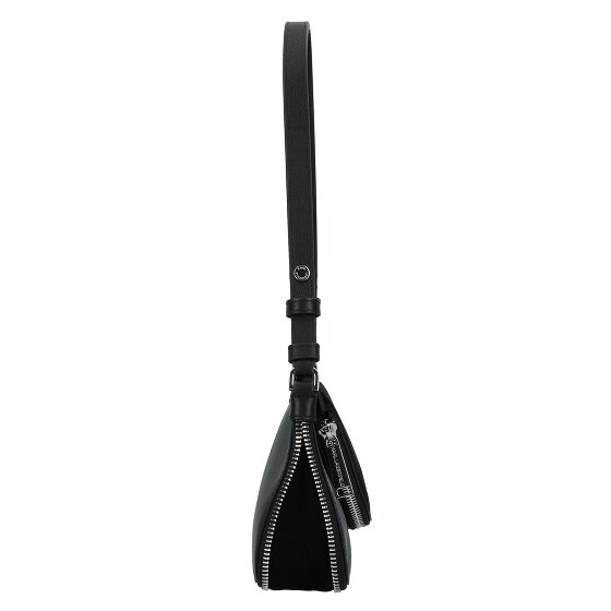 Karl Lagerfeld Behind the Seams Mini Borsa Borsa a tracolla Pelle 18 cm con piega di espansione