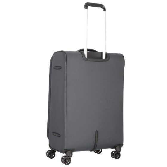 Worldpack Dublin 4 ruote Set di valigie 3 pezzi con piega di espansione