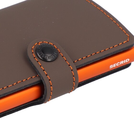 Secrid Miniwallet Custodia per carta di credito Protezione RFID Pelle 6.5 cm