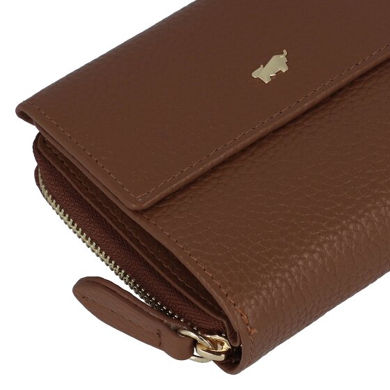 Braun Büffel Asti Portafoglio RFID in pelle 12 cm