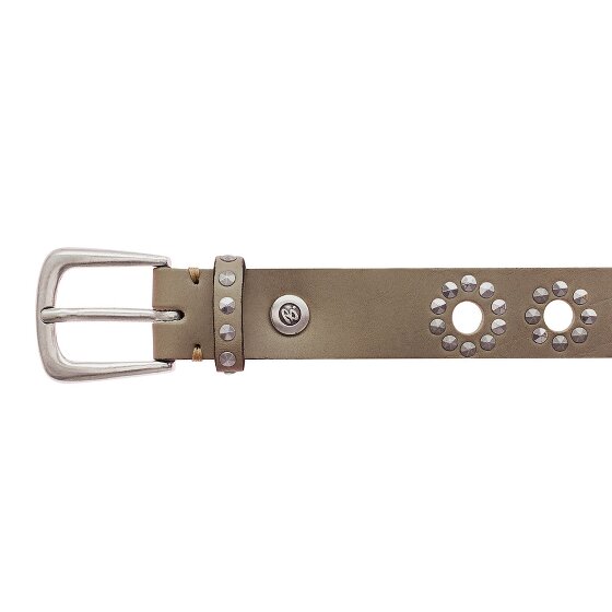 b.belt Cintura con borchie Vera Pelle