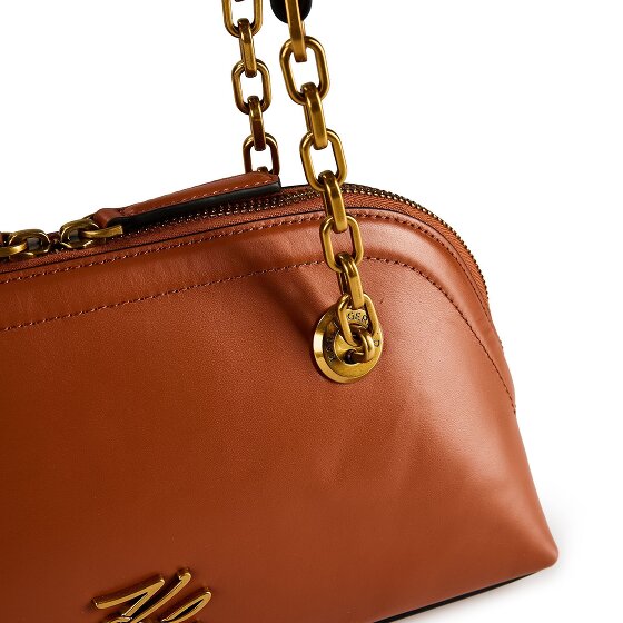 Karl Lagerfeld Autograph Borsa a spalla Vera Pelle 30 cm