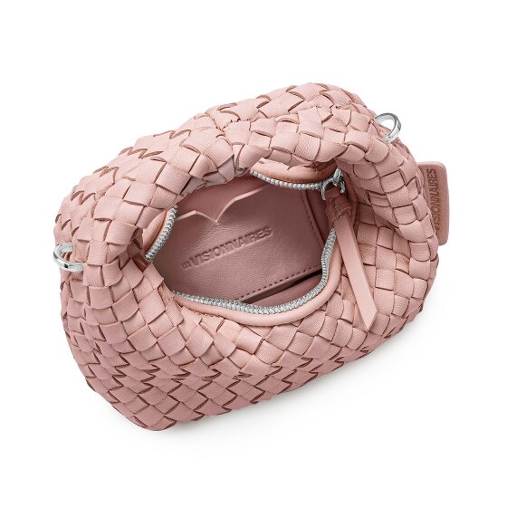 LES VISIONNAIRES Greta Micro weave Borsetta Pelle 20 cm