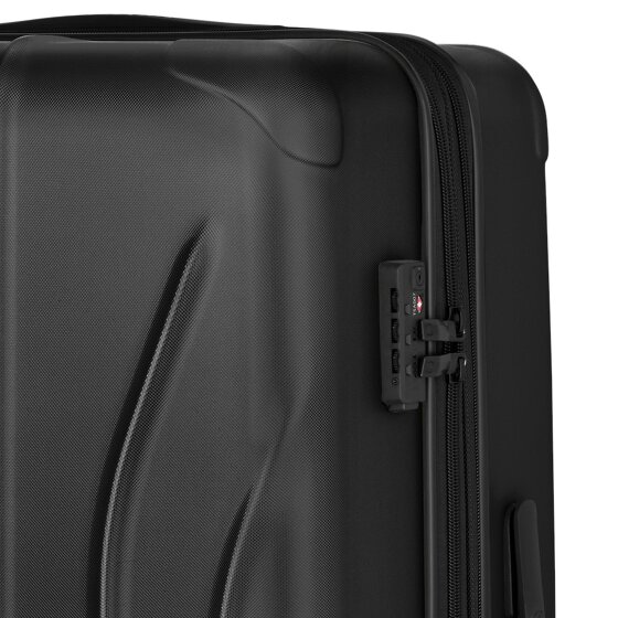 Wenger Oryson 4 ruote Carrello L 75 cm con piega di espansione