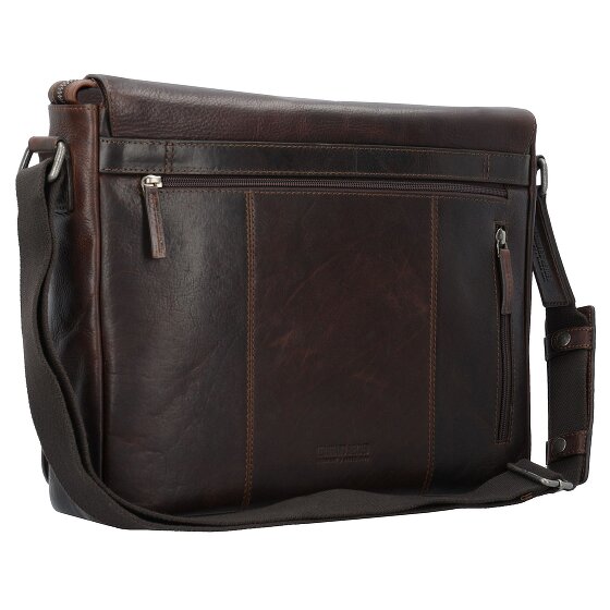 Leonhard Heyden Roma Messenger in pelle 38 cm Scomparto per laptop