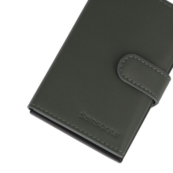 Samsonite Custodia per carte di credito Alu Fit RFID in pelle 6,5 cm