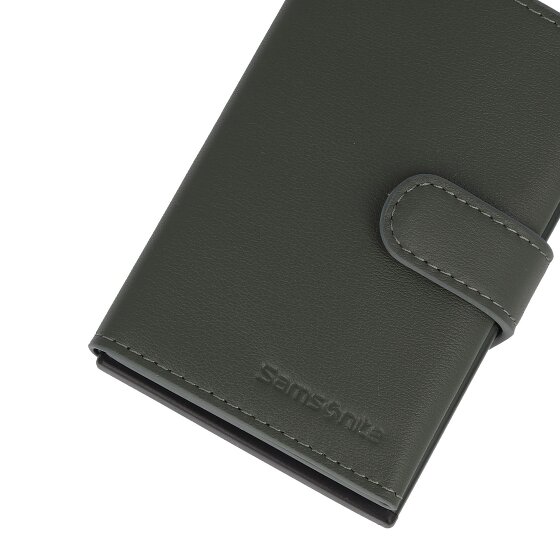 Samsonite Custodia per carte di credito Alu Fit RFID in pelle 6,5 cm