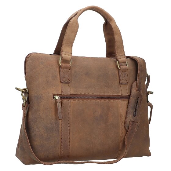 Greenland Nature Montenegro Cartella in pelle 40 cm Scomparto per computer portatile