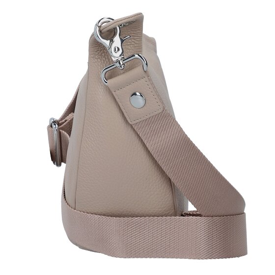 Mandarina Duck Mellow Leather Borsa a tracolla Vera Pelle 33 cm