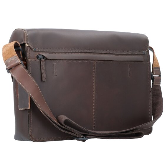 aunts & uncles Good Old Friends Bro Messenger in pelle 39 cm Scomparto per laptop