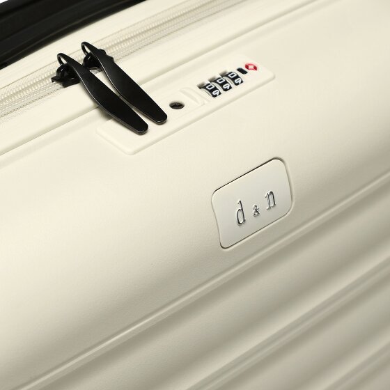 d&n Travel Line 4700 4 ruote Carrello della cabina 55 cm con piega di espansione
