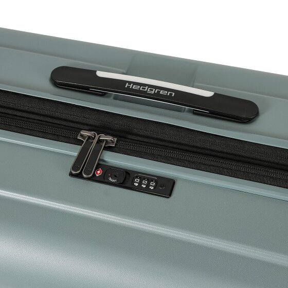 Hedgren Comby Grip L Exp 4 ruote Carrello L 74 cm con piega di espansione