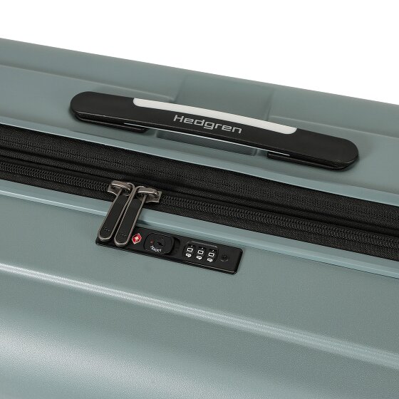 Hedgren Comby Grip 4 ruote Carrello L 74 cm con piega di espansione