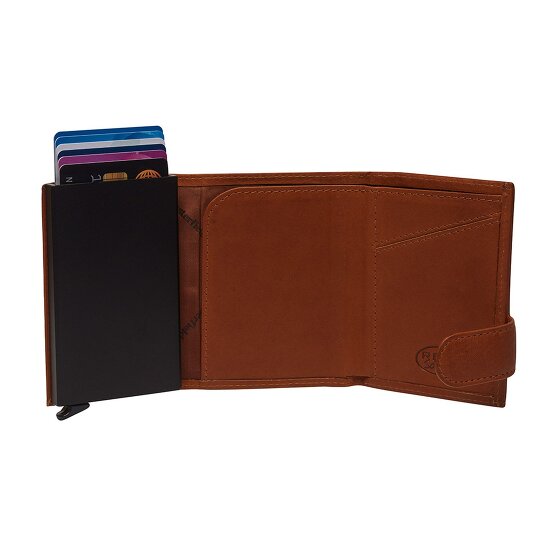 The Chesterfield Brand Frankfurt Custodia per carta di credito Protezione RFID Pelle 7.5 cm