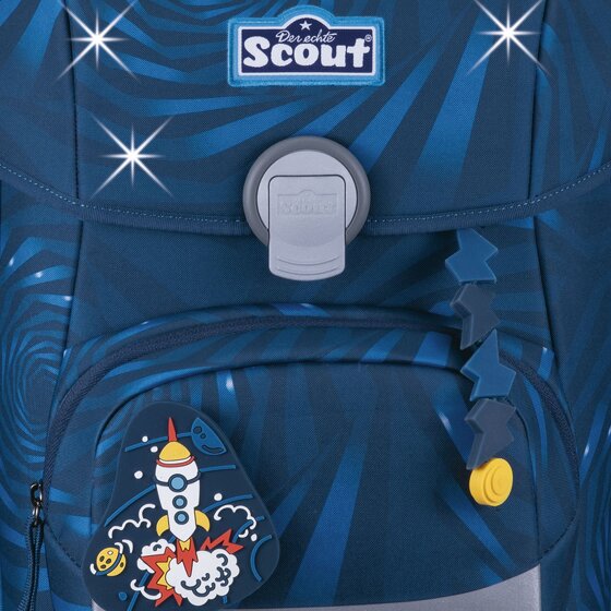 Scout Neo LED Set di borse per la scuola 8 pezzi Scout Neo LED Set di borse per la scuola 8 pezzi