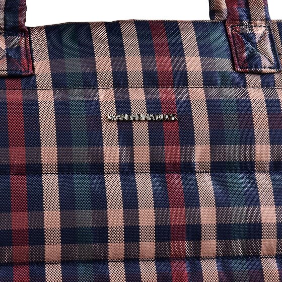 Mandarina Duck Tartan Borsa shopper 42 cm