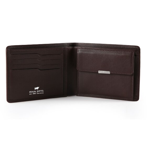Braun Büffel Golf 3.0 Portafoglio Protezione RFID Pelle 12 cm