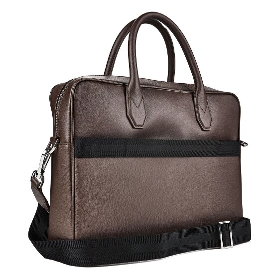 Boss Northon Valigetta Vera Pelle 38 cm