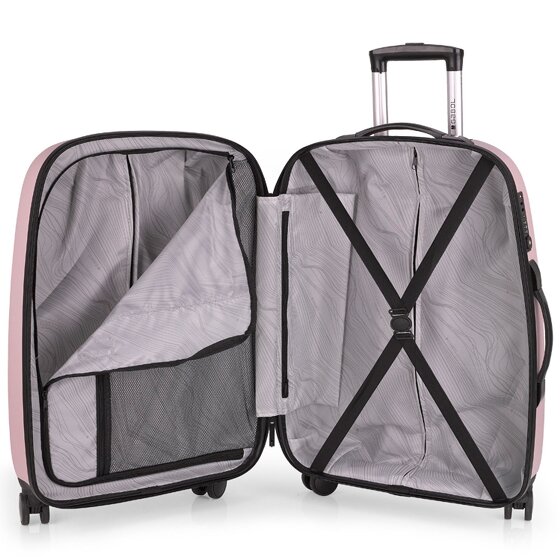 Gabol Paradise XP 4 ruote Carrello M 67 cm con piega di espansione