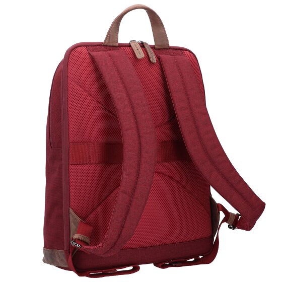 Greenburry Zaino Derby in PET riciclato Scomparto per laptop da 43 cm