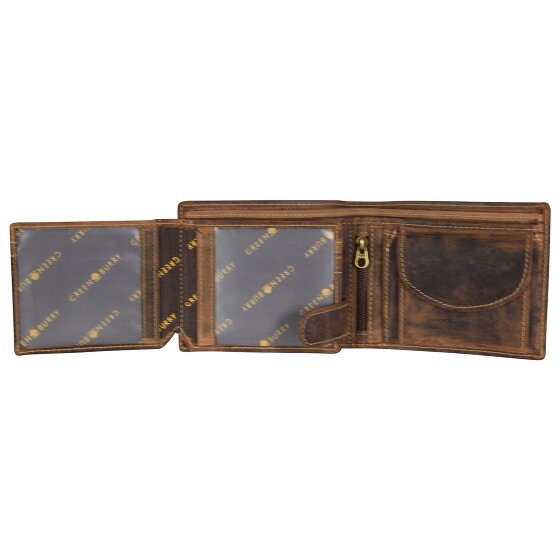 Greenburry Portafoglio vintage in pelle d'aquila 12,5 cm Greenburry Portafoglio vintage in pelle d'aquila 12,5 cm