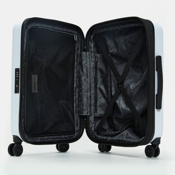 Mandarina Duck Tank Case 4 ruote Carrello della cabina S 55 cm con piega di espansione