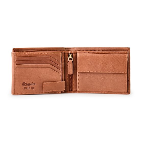 Esquire Chicago Portafoglio Protezione RFID Pelle 12 cm