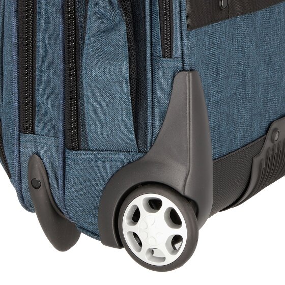Dermata 2 ruote Carrello business 41 cm Scomparto per laptop