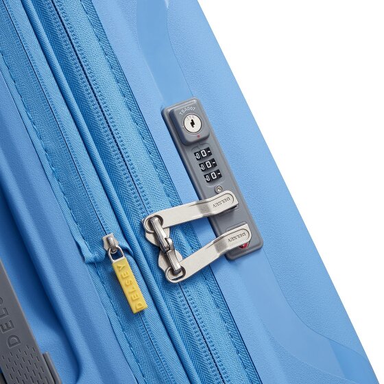 Delsey Paris Carrello Clavel a 4 ruote da 76 cm con piega ad espansione