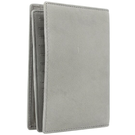 Greenland Nature Custodia per passaporto in pelle RFID di colore morbido 12 cm