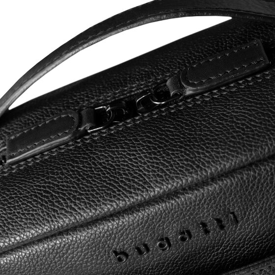 bugatti Black Borsa da toilette Pelle 21 cm