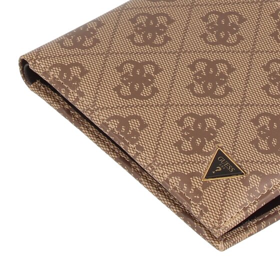Guess Mito Portafoglio Protezione RFID Vera Pelle 12 cm