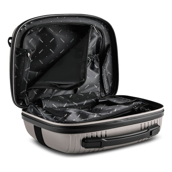 Redolz Set di valigie Essentials 14 2 pezzi trolley da cabina con piega elastica + beauty case