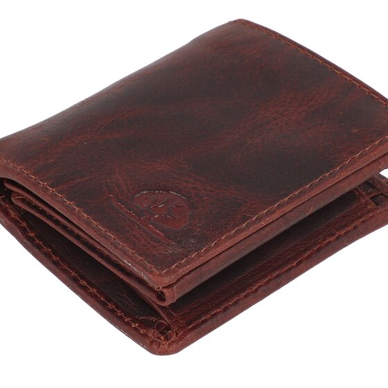 Greenburry Rugged Portafoglio Protezione RFID Pelle 8.5 cm