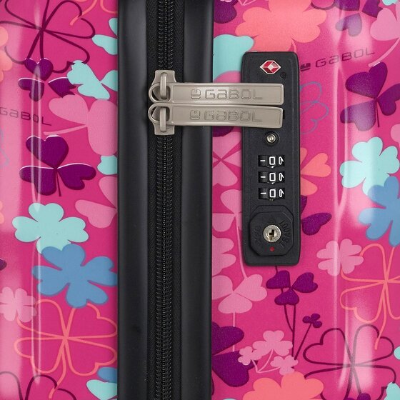 Gabol Clover 4 ruote Carrello M 66 cm