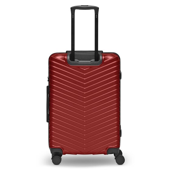 Redolz Essentials 18 4 ruote Set di valigie 3 pezzi con piega di espansione
