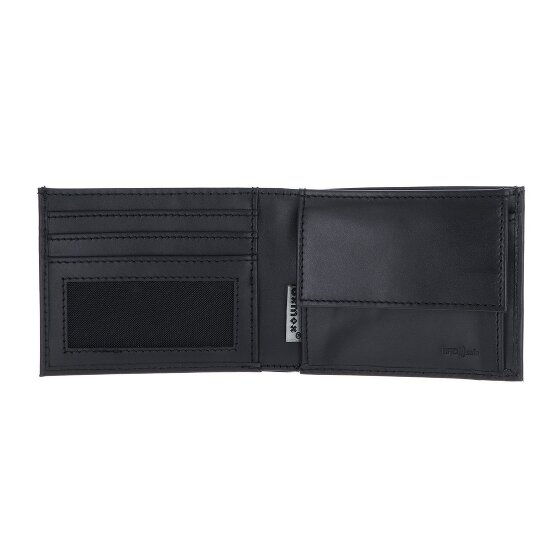 oxmox Leather Portafoglio Protezione RFID Vera Pelle 11 cm