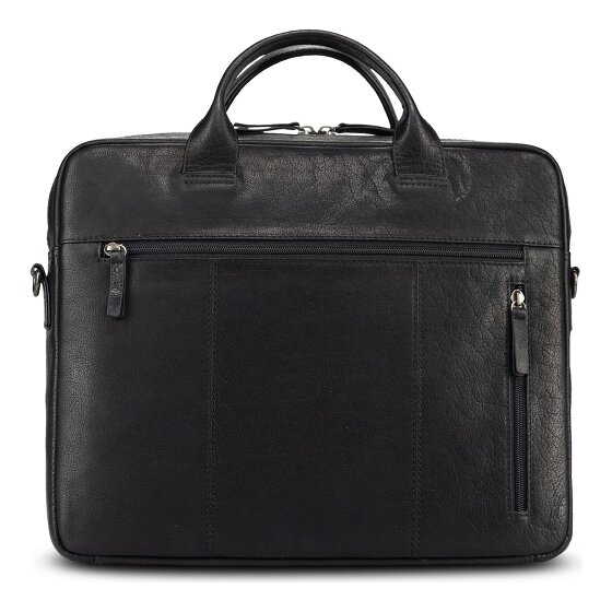 Jost Glasgow Valigetta Vera Pelle 37 cm Vano porta PC
