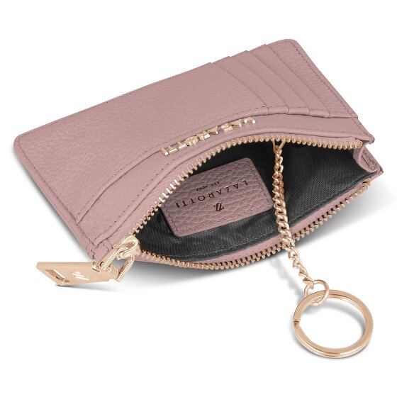 Lazarotti Bologna Portachiavi in pelle 11,5 cm con scomparto per air tag
