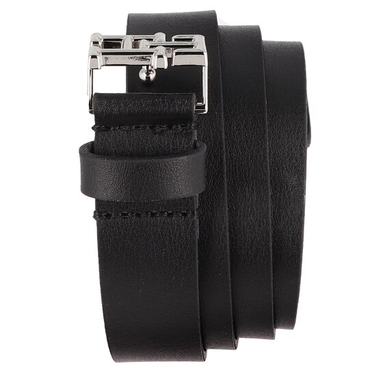 Tommy Hilfiger TH Logo Cintura Vera Pelle