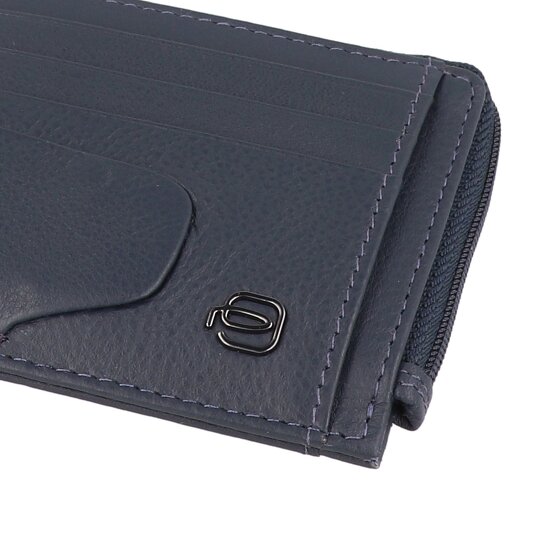 Piquadro Akron Custodia per carta di credito Protezione RFID Pelle 11.5 cm