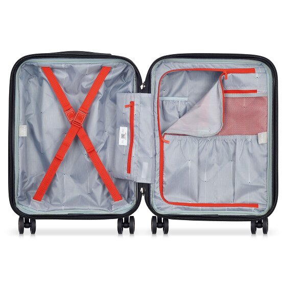 Delsey Paris Shadow 5.0 Slim Trolley da cabina a 4 ruote 55 cm