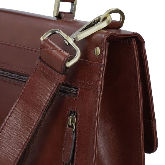 Leonhard Heyden Cambridge Cartella in pelle 38 cm Scomparto per laptop