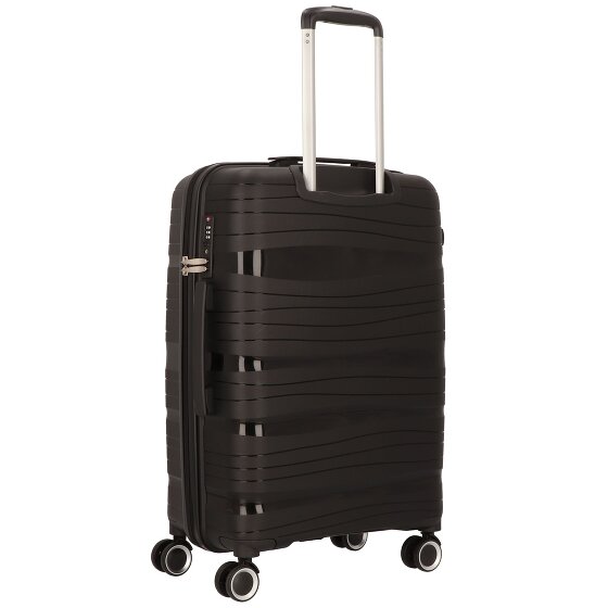 Worldpack Miami 4 ruote Set di valigie 3 pezzi