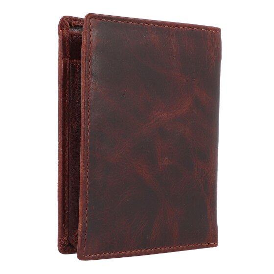 Greenburry Rugged Portafoglio Protezione RFID Pelle 12.5 cm