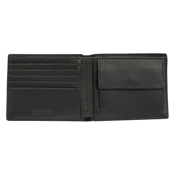 Calvin Klein CK Refined Portafoglio Protezione RFID Pelle 11.5 cm
