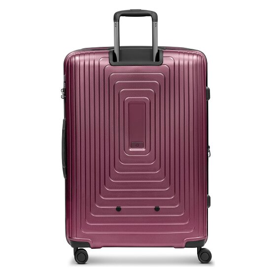 Redolz Set di valigie Essentials 14 a 4 ruote 2 pz. scomparto per laptop con piega elastica