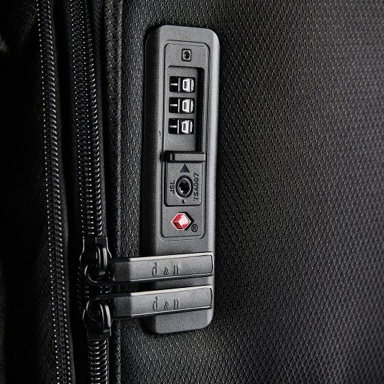 d&n Travel Line 9804 4 ruote Set di valigie 3 pezzi espandibile