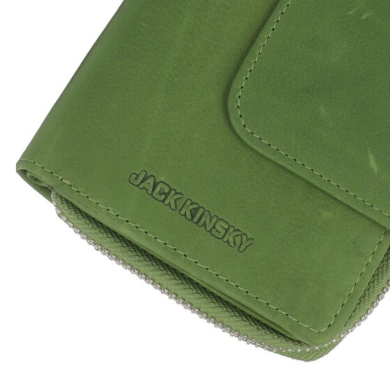 Jack Kinsky Aruba Portafoglio Vera Pelle 14 cm