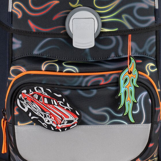 Scout Genius Exklusiv Safety Light Set di borse per la scuola